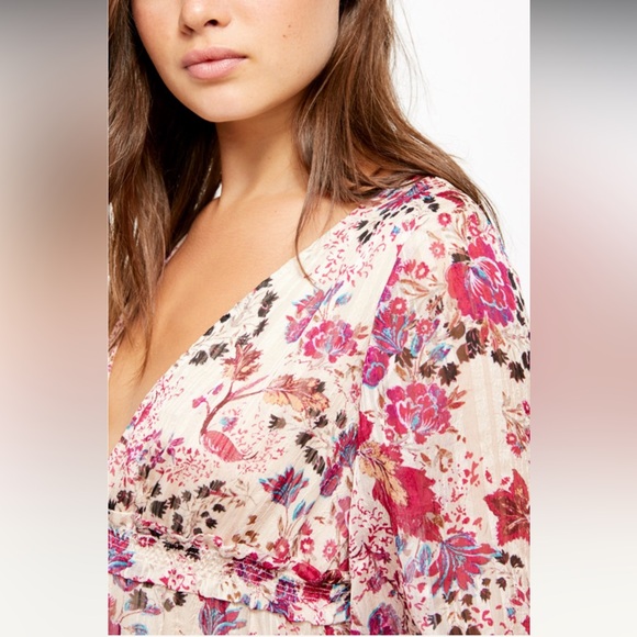 Free People Closer to the Heart Mini Dress; Size S - Picture 3 of 5